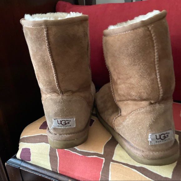 Classic calf leg length tan UGGs - Picture 2 of 11